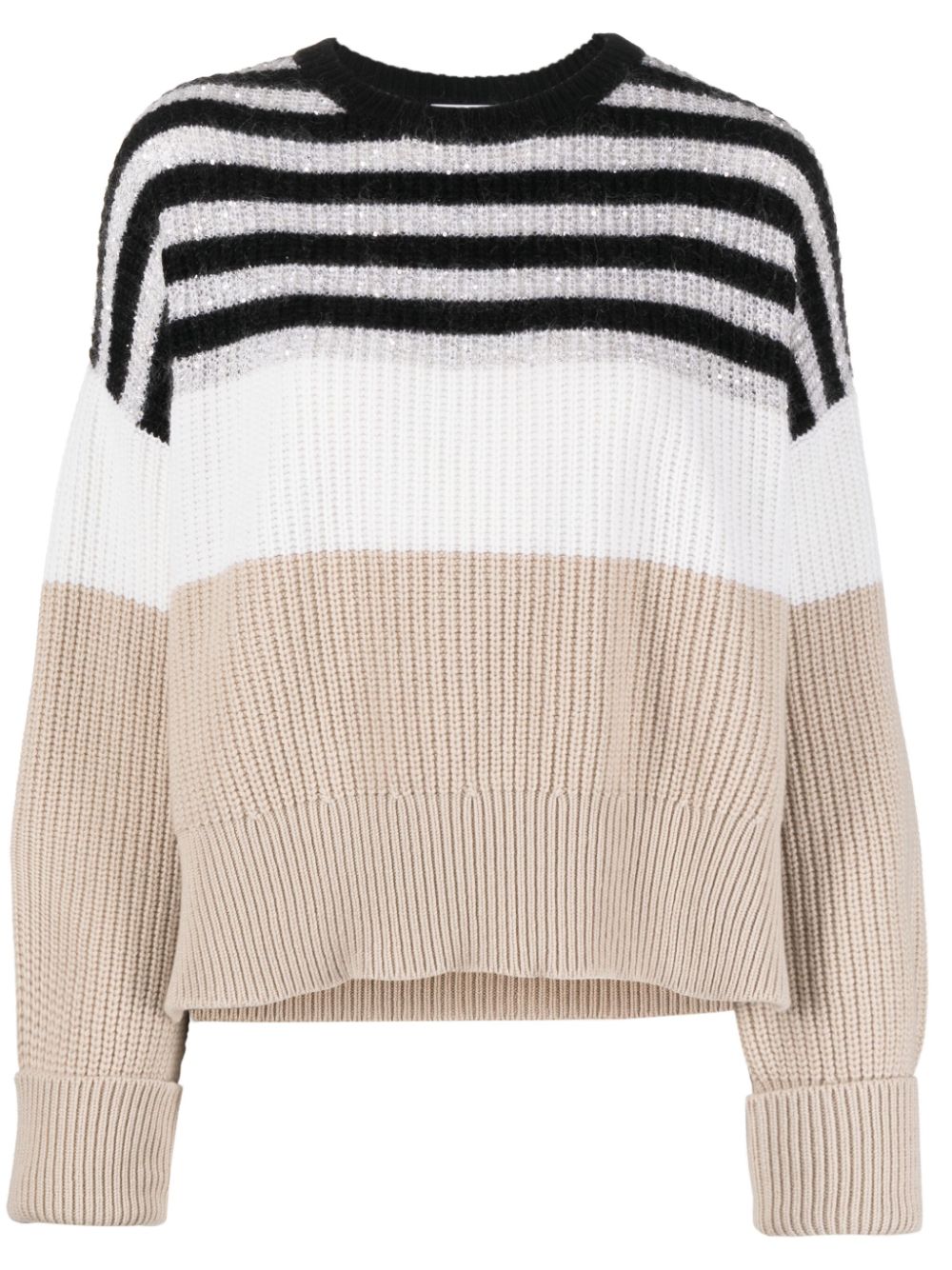 Brunello Cucinelli Gestrickter Pullover - Nude von Brunello Cucinelli