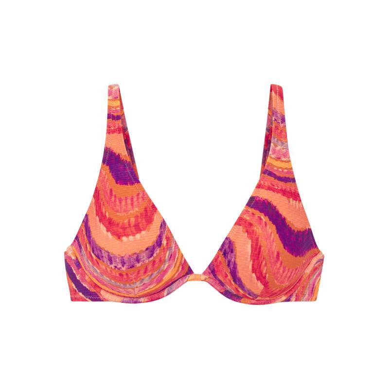 BRUNO BANANI Bügel-Bikini-Top Damen rot-pflaume Gr.36 Cup C von Bruno Banani