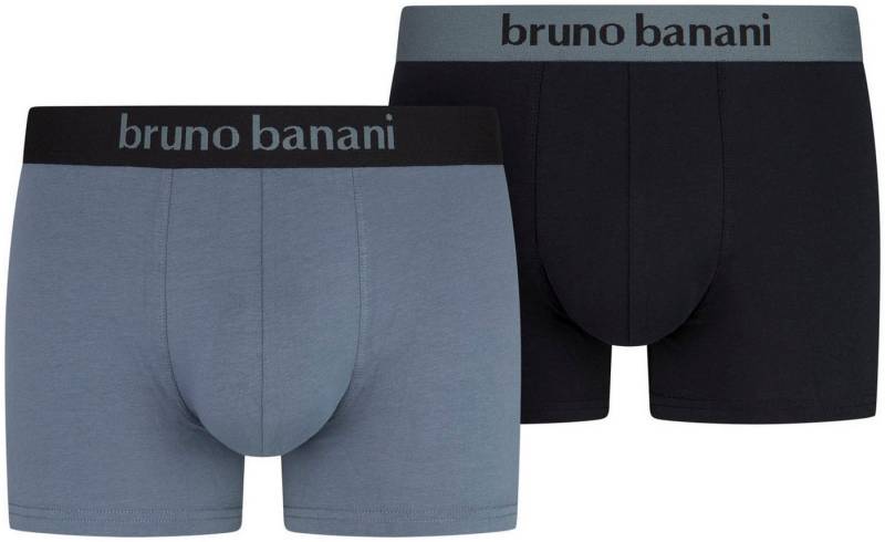 Bruno Banani Boxer (2er Pack) mit kontrastreichem Logobund von Bruno Banani