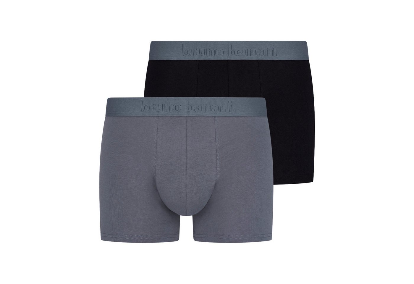 Bruno Banani Boxershorts FLOWING (2er Pack) mit kontrastfarbenem Bündchen von Bruno Banani