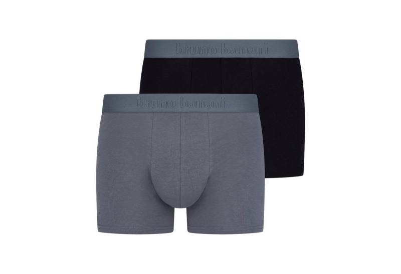Bruno Banani Boxershorts FLOWING (2er Pack) mit kontrastfarbenem Bündchen von Bruno Banani