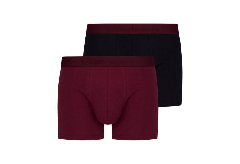 Bruno Banani Boxershorts FLOWING (2er Pack) mit kontrastfarbenem Bündchen von Bruno Banani