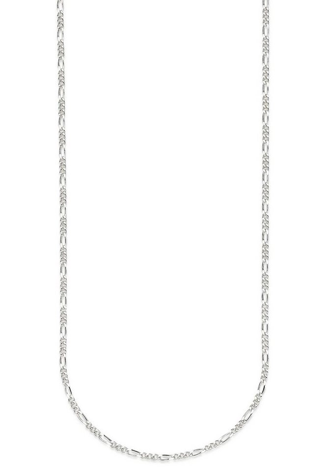 Bruno Banani Collierkettchen Schmuck Geschenk Silber 925 Halsschmuck Halskette Figarokette, Made in Germany von Bruno Banani