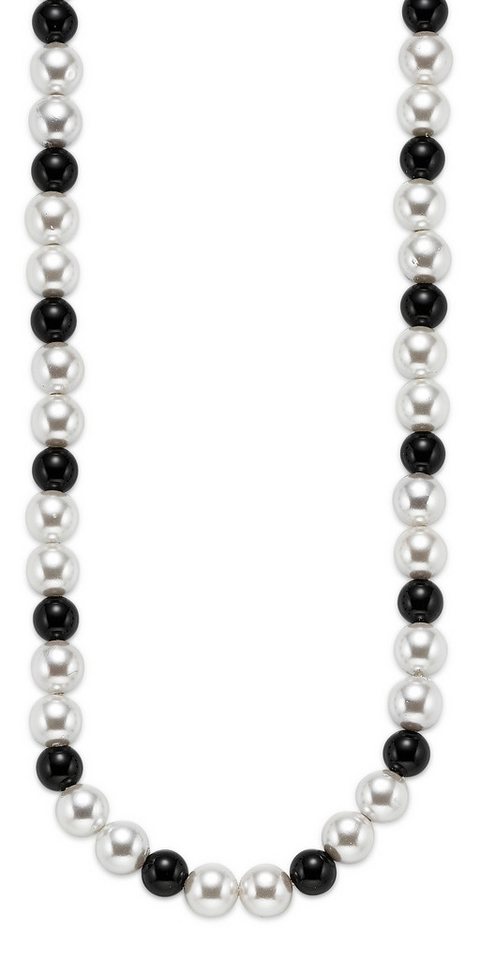 Bruno Banani Edelstahlkette Schmuck Geschenk, mit Achat und Muschelkernperle von Bruno Banani