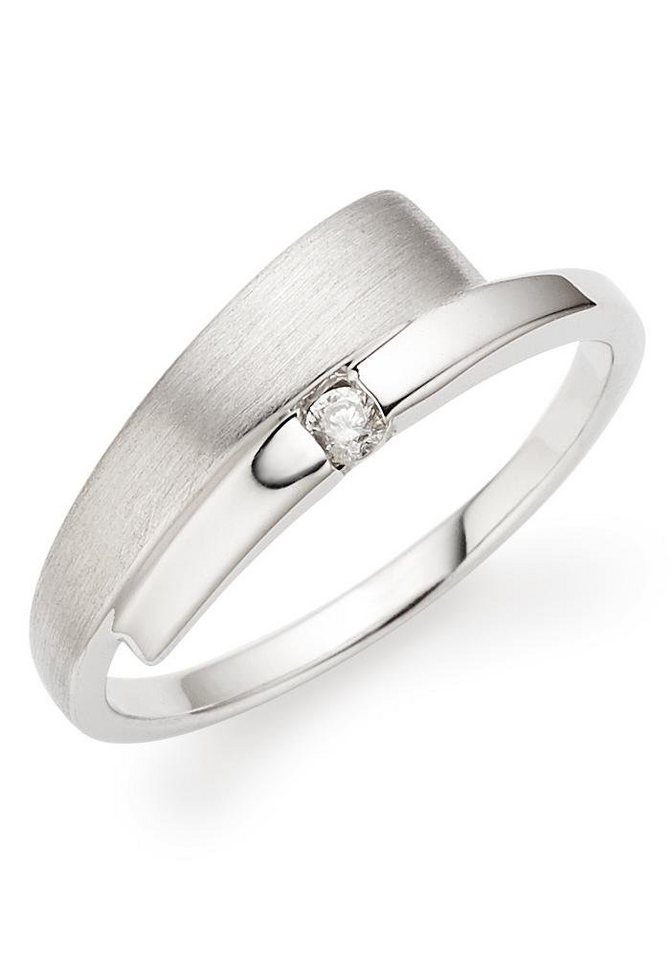 Bruno Banani Fingerring Schmuck Geschenk Silber 925 Damenring, mit Zirkonia (synth) von Bruno Banani