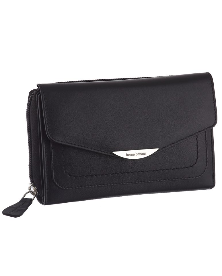 Bruno Banani Geldbörse aus Leder mit vielen Kartenfächern Bruno Banani Geldbörse aus Leder mit vielen Kartenfächern von Bruno Banani