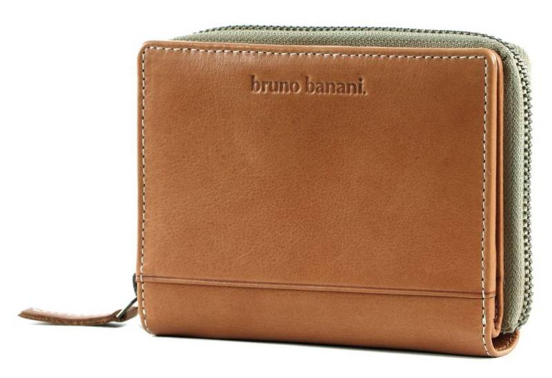 Bruno Banani Geldbörse Wallet Zip With Flap, aus echtem Leder mit RFID-Blocker Schutz von Bruno Banani
