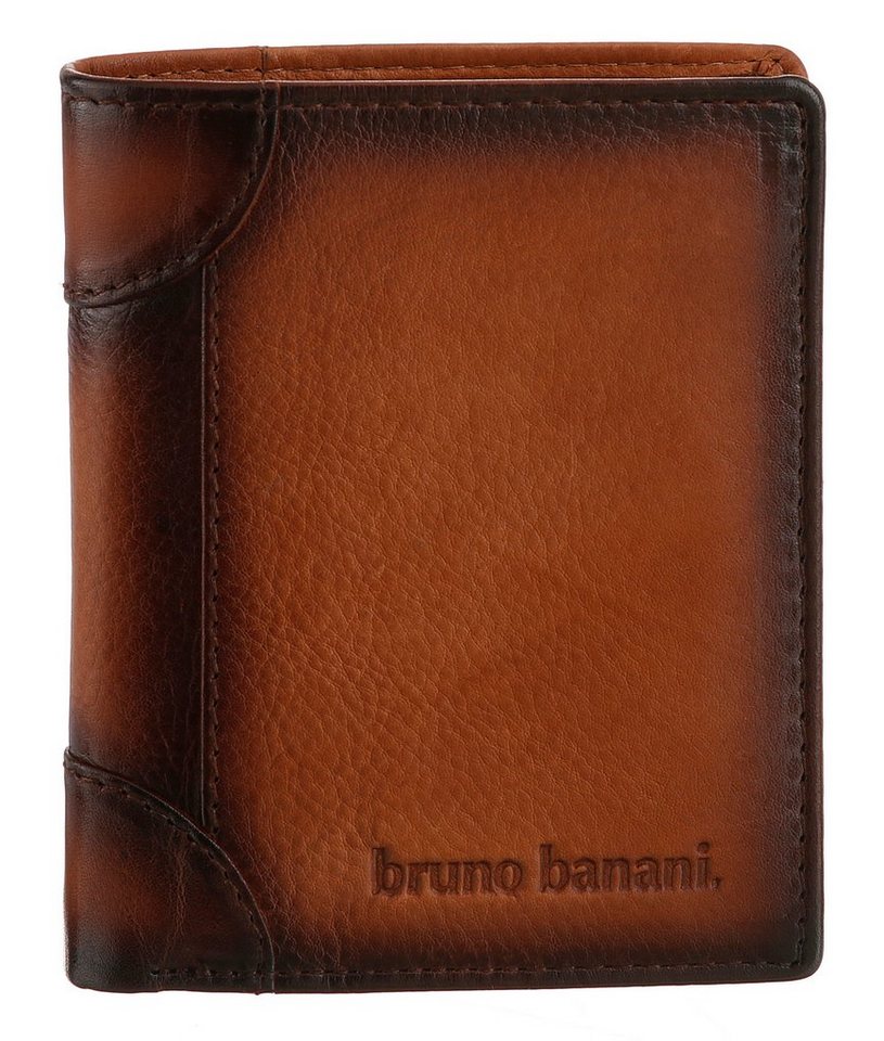 Bruno Banani Geldbörse, aus echtem Leder mit zahlreichen Fächern von Bruno Banani