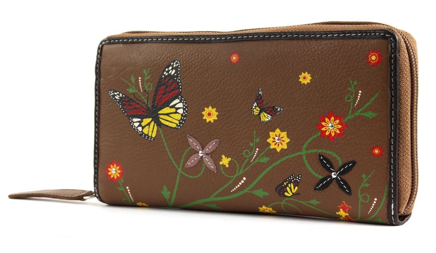 Bruno Banani Geldbörse Butterfly, aus echtem Leder von Bruno Banani