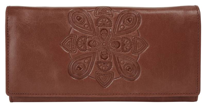Bruno Banani Geldbörse "Mandala" echt Leder von Bruno Banani