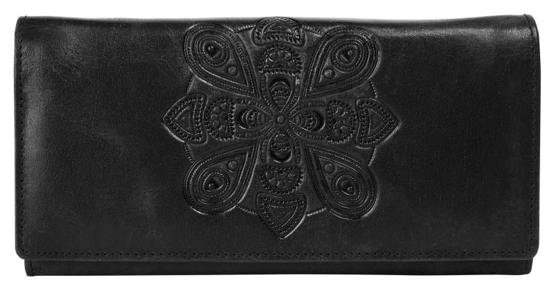 Bruno Banani Geldbörse "Mandala" echt Leder von Bruno Banani