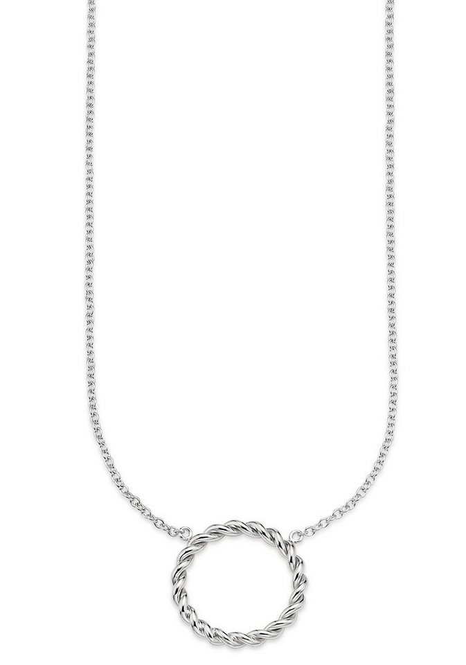 Bruno Banani Kette mit Anhänger Schmuck Geschenk Silber 925 Halsschmuck Halskette Ankerkette von Bruno Banani