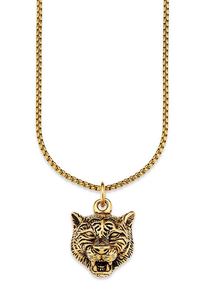 Bruno Banani Kette mit Anhänger Schmuck Geschenk, Halskette Tiger, Venezianerkette von Bruno Banani