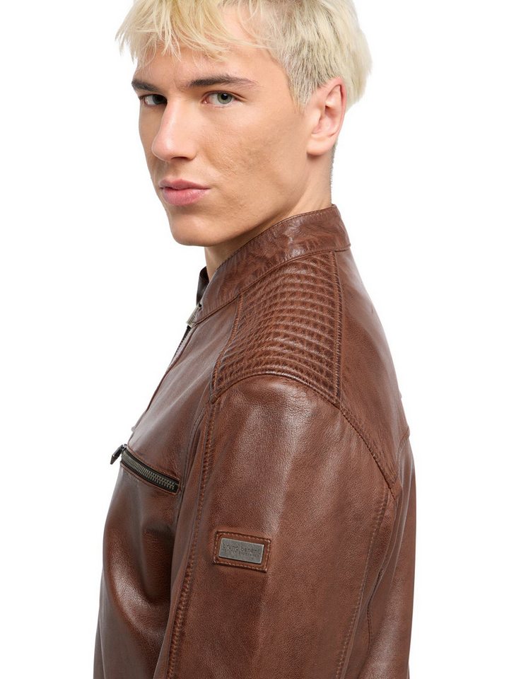 Bruno Banani Lederjacke MADDOX von Bruno Banani