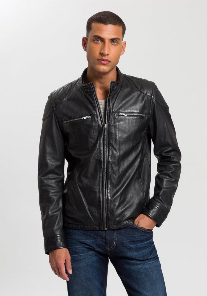 Bruno Banani Lederjacke Flint von Bruno Banani