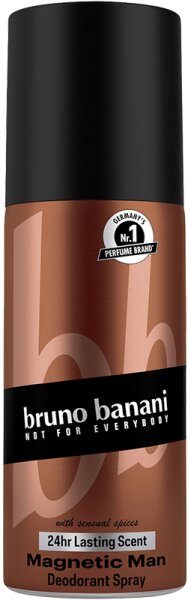 Bruno Banani Magnetic Man Deodorant Spray 150 ml Bruno Banani Magnetic Man Deodorant Spray 150 ml von Bruno Banani