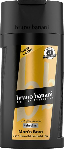 Bruno Banani Man's Best Shower Gel 250 ml von Bruno Banani