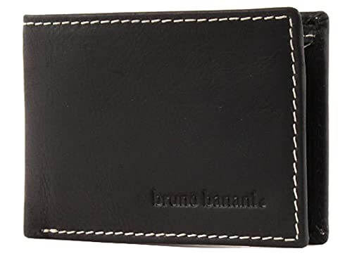 Bruno Banani Phoenix, Herren Geldbörse 10x7x1 cm (B x H x T) , Schwarz von bruno banani