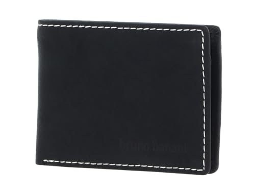 Bruno Banani Phoenix, Herren Geldbörse 10x7x1 cm (B x H x T) , Schwarz von bruno banani