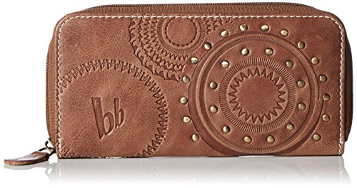 Bruno Banani Saragossa_2 W 320.1518 Damen Geldbörsen 19x9x2 cm (B x H x T), Beige (cognac) von bruno banani