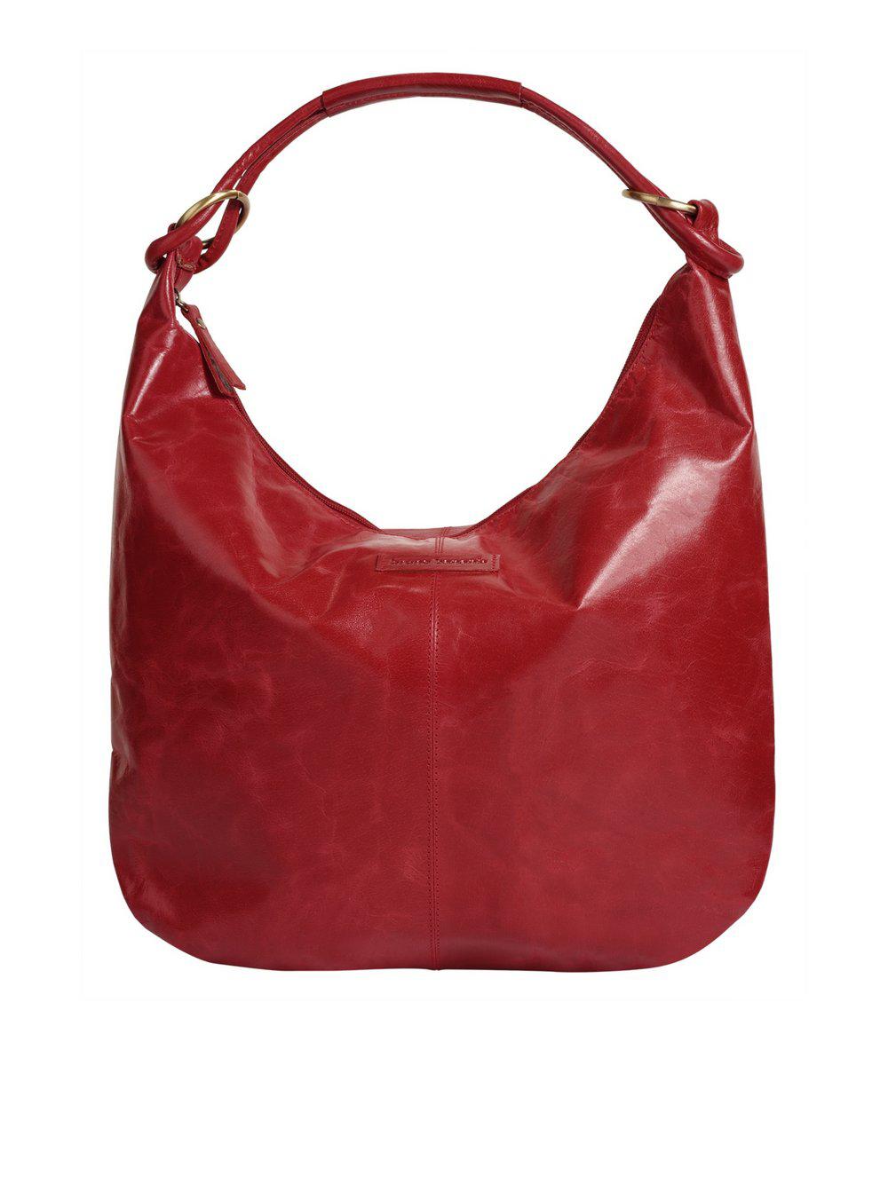 Bruno Banani Shopper Damen Leder, rot von Bruno Banani