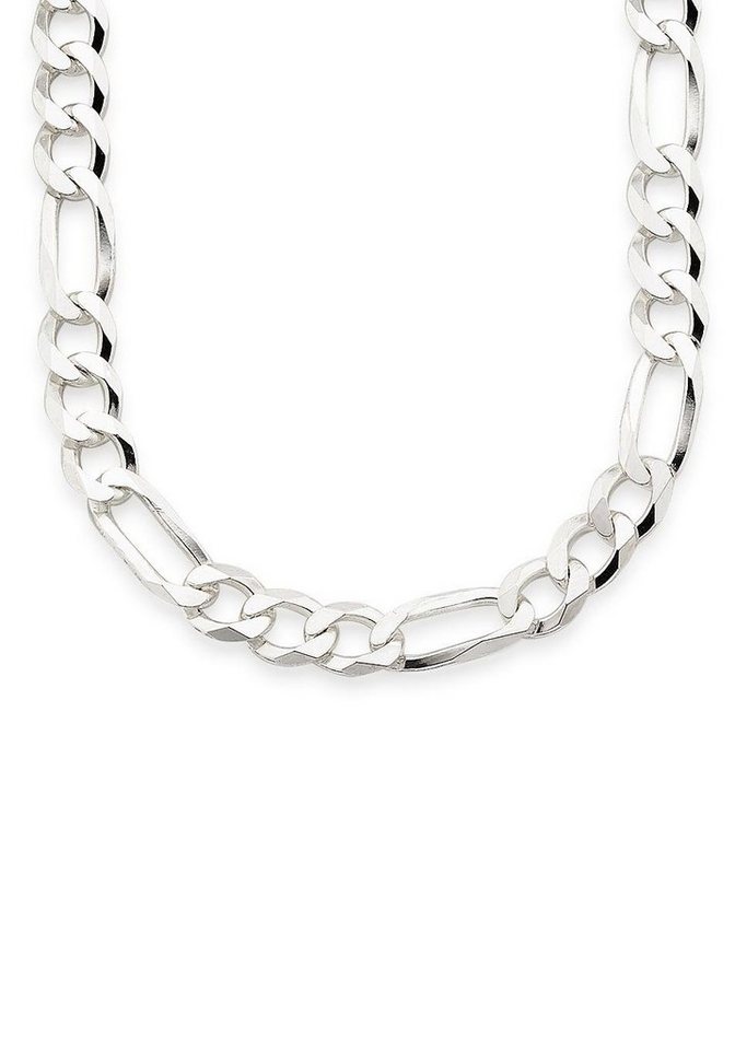 Bruno Banani Kette ohne Anhänger Schmuck Geschenk Silber 925 Halsschmuck Halskette Figarokette von Bruno Banani