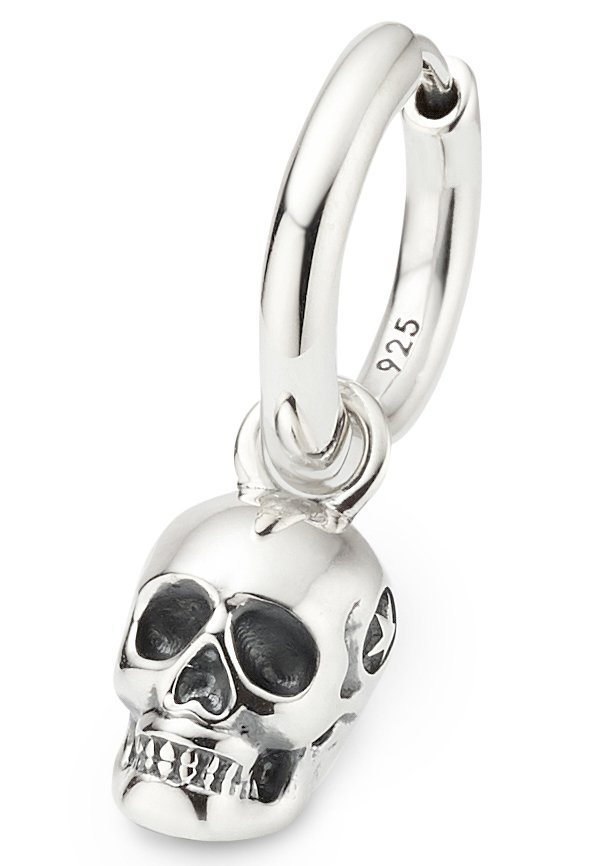 Bruno Banani Single-Creole Schmuck Geschenk Silber 925 Ohrschmuck Ohrring Single, Einhänger abnehmbar Bruno Banani Single-Creole Schmuck Geschenk Silber 925 Ohrschmuck Ohrring Single, Einhänger abnehmbar von Bruno Banani