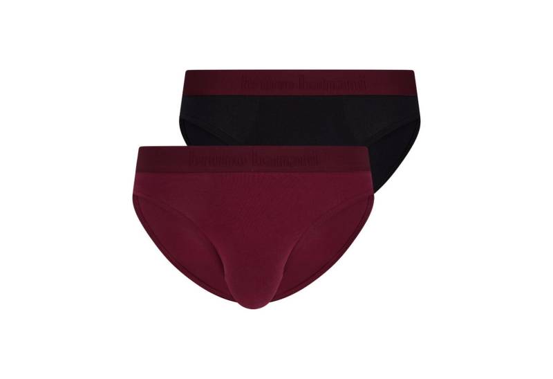 Bruno Banani Slip Flowing (2er Pack) mit Logobund von Bruno Banani