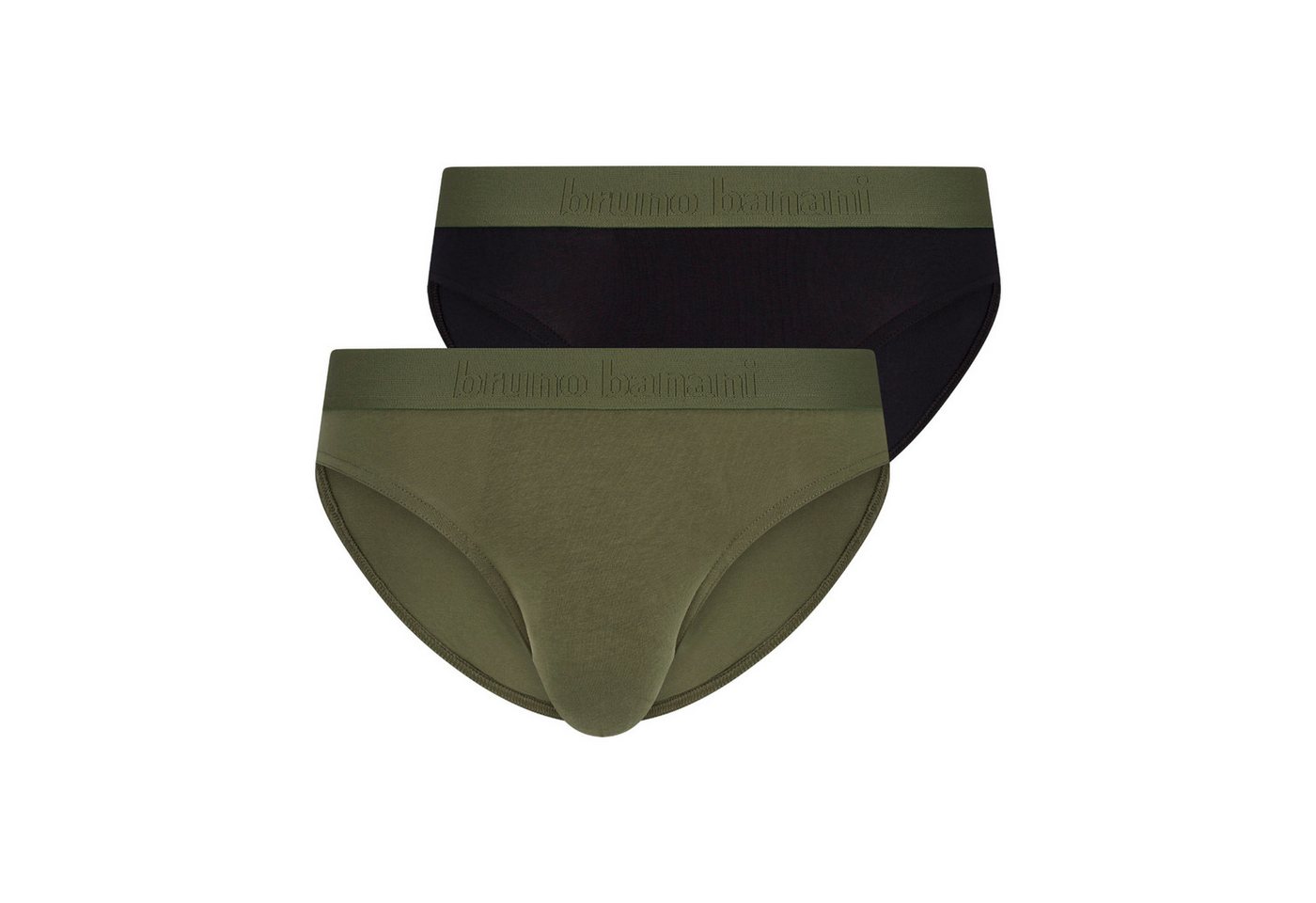 Bruno Banani Slip Flowing (2er Pack) mit Logobund von Bruno Banani
