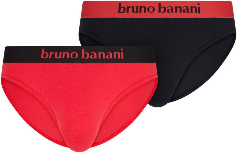 Bruno Banani Slip Flowing (2er Pack) mit Logobund von Bruno Banani