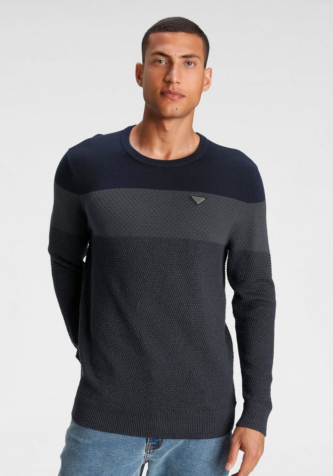 Bruno Banani Strickpullover im modischem Look von Bruno Banani