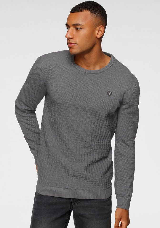 Bruno Banani Strickpullover mit modischer Struktur von Bruno Banani