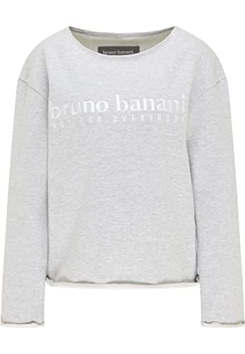 bruno banani Sweatshirt Grau/Melange L von bruno banani