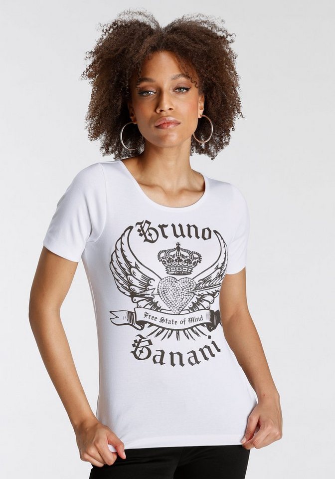 Bruno Banani T-Shirt Logo-Print NEUE KOLLEKTION von Bruno Banani