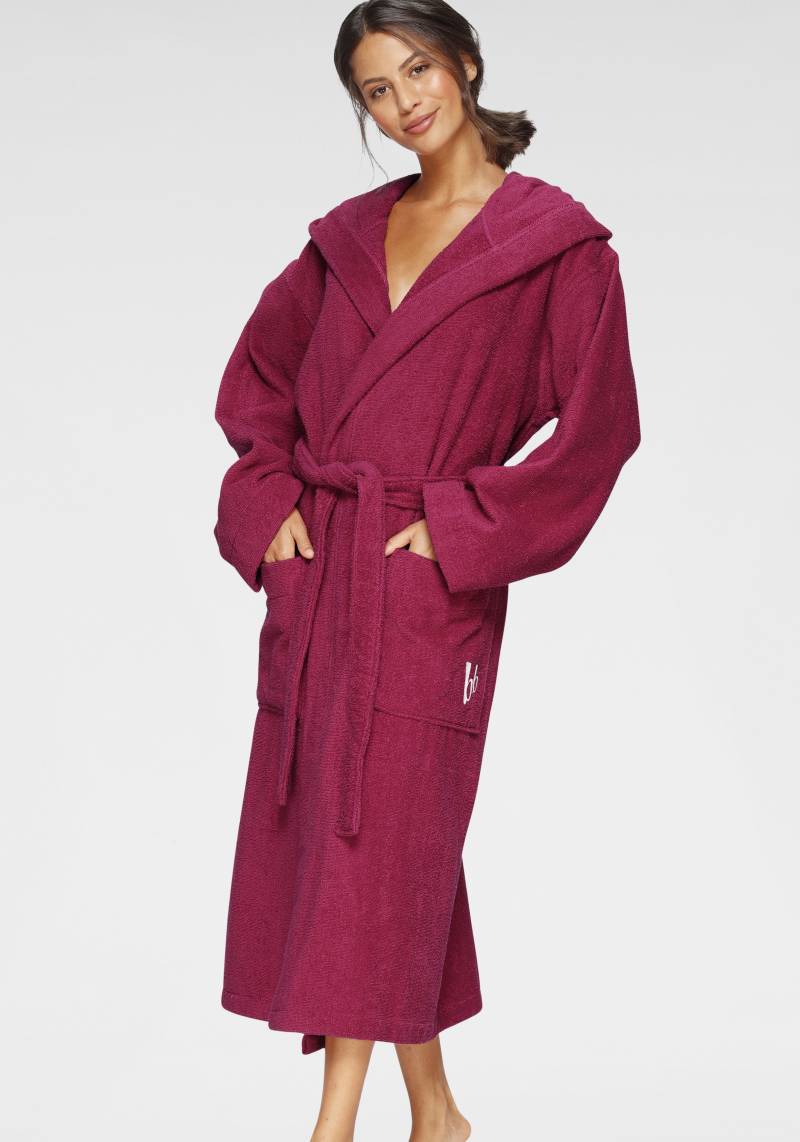 Bruno Banani Unisex-Bademantel "Robby, ideal für Sauna & Spa, Standardlänge & Überlänge" 1 Stk. tlg., Damen & Herren Bademäntel, Baumwolle, mit Taschen, Sauna, XS-3XL von Bruno Banani