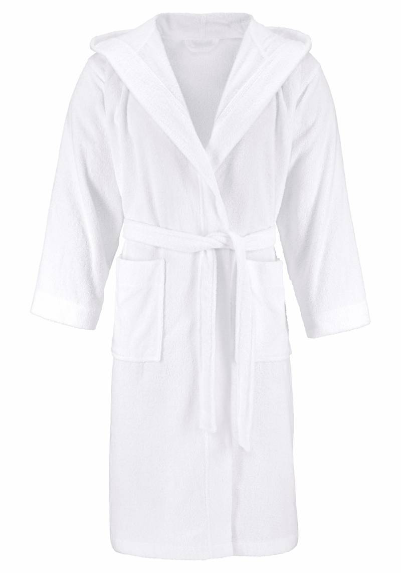 Bruno Banani Unisex-Bademantel "Robby, ideal für Sauna & Spa, Standardlänge & Überlänge" 1 Stk. tlg., Damen & Herren Bademäntel, Baumwolle, mit Taschen, Sauna, XS-3XL von Bruno Banani