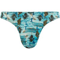 bruno banani Herren Badestring blau Mit Prints bruno banani Herren Badestring blau Mit Prints von Bruno Banani