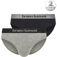 bruno banani Herren Slips blau/Schwarz Baumwolle unifarben von Bruno Banani