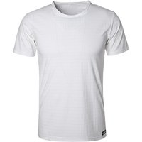 bruno banani Herren T-Shirt weiß Mikrofaser unifarben bruno banani Herren T-Shirt weiß Mikrofaser unifarben von Bruno Banani