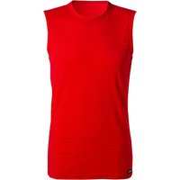 bruno banani Herren Tanktop rot Mikrofaser unifarben von Bruno Banani