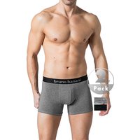 bruno banani Herren Trunks grau Baumwolle unifarben von Bruno Banani