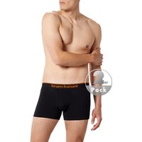 bruno banani Herren Trunks schwarz Baumwolle unifarben von Bruno Banani