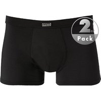 bruno banani Herren Trunks schwarz Mikrofaser unifarben von Bruno Banani