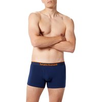 bruno banani Herren Shorts blau Baumwolle & Mix unifarben von Bruno Banani