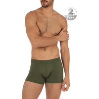 bruno banani Herren Unterwäsche grün Baumwolle & Mix unifarben von Bruno Banani