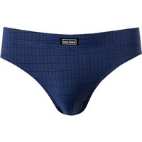 bruno banani Herren Slip blau Mikrofaser unifarben von Bruno Banani