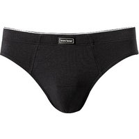 bruno banani Herren Slip schwarz Baumwolle unifarben von Bruno Banani