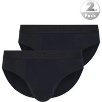 bruno banani Herren Slips schwarz Baumwolle unifarben von Bruno Banani