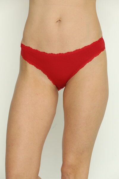 Bruno Barella "2er Pack" GOTS zertifizierte Slips mit Spitze aus feinster Biobaumwolle von Bruno Barella