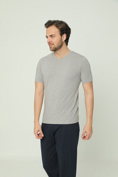 Bruno Barella "3er Pack" GOTS zertifizierte Biobaumwolle Herren T-Shirt von Bruno Barella